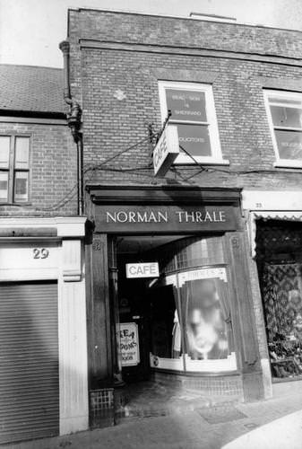Norman Thrale café, St Albans 1986