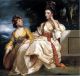 Hester and Queeney Thrale in 1777/8 by Sir Joshua Reynolds