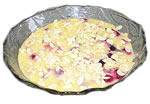 Trifle with custard layer